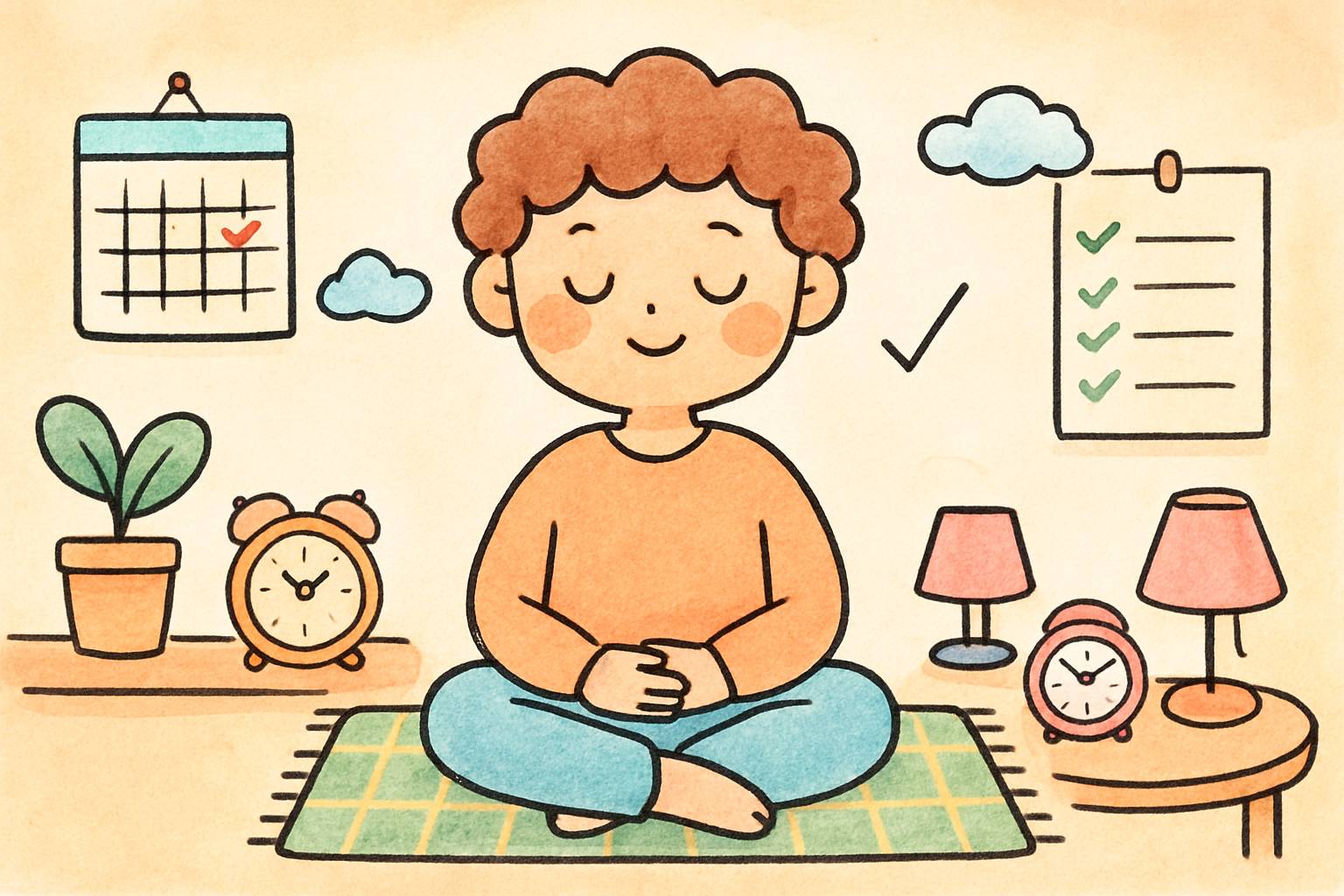 Comment instaurer des routines apaisantes quand le tdah chamboule vos journées