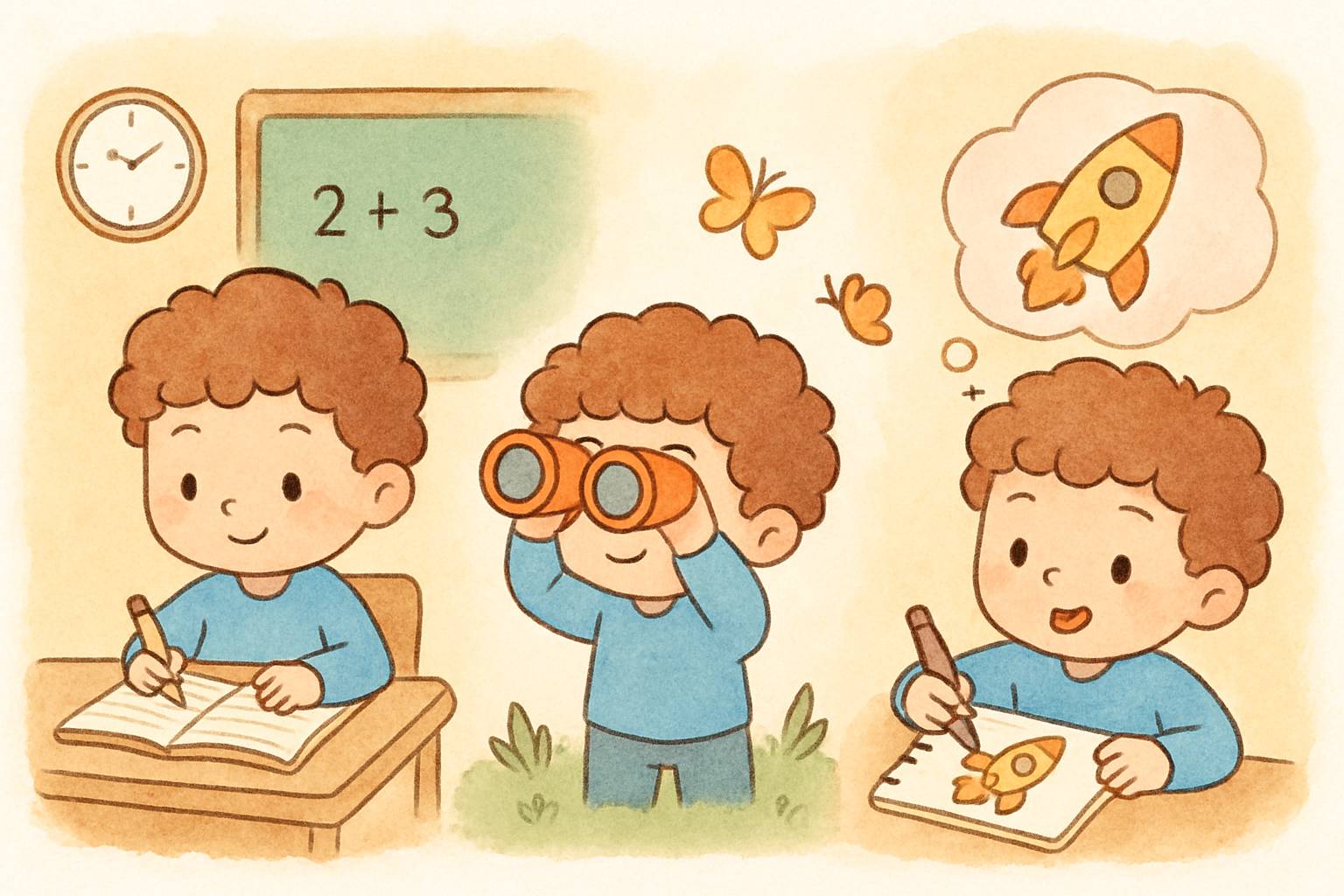 Pourquoi le TDAH n’est-il pas seulement un problème scolaire ?