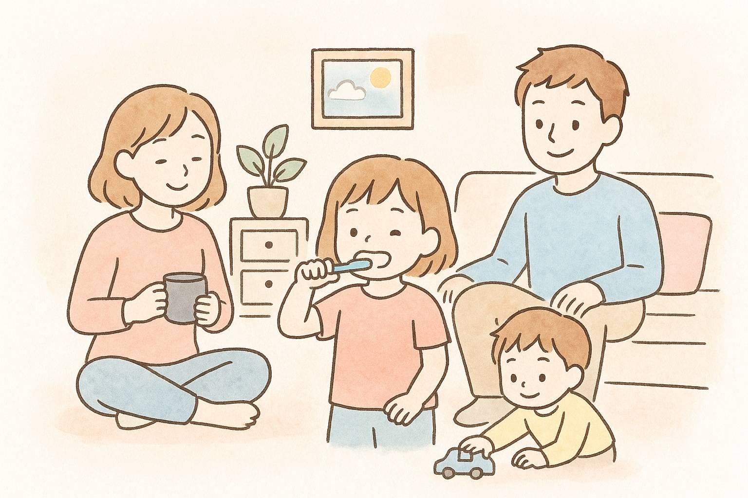 Comment créer des routines sereines pour toute la famille face au tdah